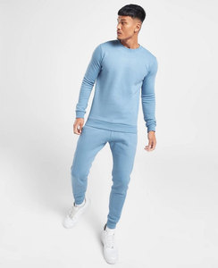 Survêtements personnalisés pour hommes, fabriqués en vrac, ensemble lourd avec sweats à capuche et pantalons de sport, survêtements en coton respirant - Product Image 2
