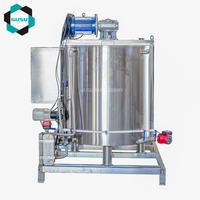 Réservoir de chauffage, de mélange, de fusion et de stockage de chocolat et de liqueur en acier inoxydable automatique GUSU Factory, 60L-5000L, 220V