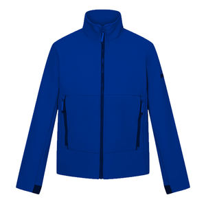 Veste polaire d'hiver chaude softshell pour homme de couleur unie à personnaliser avec sérigraphie brodée et impression numérique par sublimation - Product Image 2