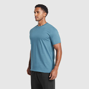 T-shirt blanc large Boxy de haute qualité T-shirt en coton lourd T-shirts surdimensionnés pour hommes noirs du Pakistan - Product Image 2