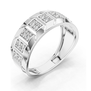 Anillo de Oro para Mujer con Diamante de Laboratorio de 0.324 CT, Diamantes VVS-VS EF CVD, Oro de 18KT, 14KT, 10KT y Plata 925, Oro Amarillo, Oro Rosa, Oro Blanco - Product Image 4
