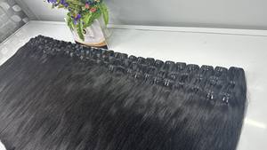 3 paquets 1 ensemble de fermeture en dentelle 100% brut vierge vietnamienne naturelle droite # 1B couleur 2x4 HD fermeture en dentelle trame dessinée unique - Product Image 6