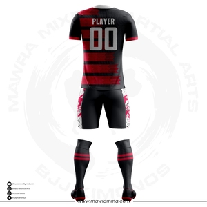 Servicio OEM Uniforme de Fútbol Sublimado Personalizado de Alta Calidad Secado Rápido 100% Poliéster Números de Equipo Personalizados Colores Tallas para Hombre - Product Image 3