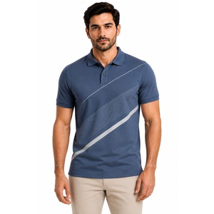 Polo Deportivo para Hombre en Gris Marino |   Camiseta Polo Deportiva Ligera que Absorbe la Humedad para Golf, Tenis, Gimnasio y Uso Casual - Product Image 1