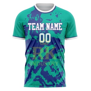 Uniforme Deportivo Personalizado de Alta Demanda para Unisex, Diseño Sublimado, Logotipo Personalizado, Nombre del Jugador, Camiseta de Fútbol 100% Poliéster - Product Image 6