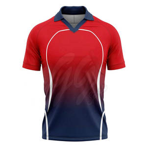 Camisetas de sublimación deportiva para entrenamiento deportivo y uso al aire libre Camisa deportiva de sublimación para hombres de color sólido - Product Image 1