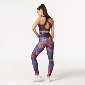 Women's Fitness Legging 100% Cotton Breathable Quick Dry High Quality Customizable Colors & Logo OEM Service - Product Image 4