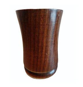 Proveedor al por mayor de vidrio para jugo de madera, vidrio de madera tradicional para el hogar y fiestas, artesanías de vidrio de madera usadas al mejor precio - Product Image 2