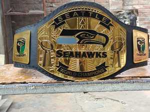 Champion Legacy Design personnalisé ceinture de lutte poids lourd 6MM d'épaisseur souple en cuir véritable Durable Arts martiaux prix porter - Product Image 2