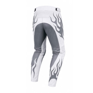 Men's Black Neon Yellow Motorcycle Racing Pants Breathable Printed Spandex Nylon All Seasons Protection <b>Knee</b> Pads - Product Image 4
