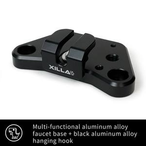 ฐานยึดอะแดปเตอร์อเนกประสงค์สำหรับรถมอเตอร์ไซค์ Xilla สีดำ ทำจากอลูมิเนียมอัลลอย สำหรับ HONDA DAX125 - Product Image 6