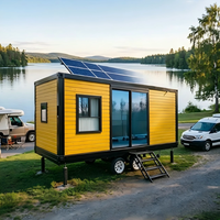 Maison conteneur compacte extensible à double aile de 10 pieds, faible coût de transport maritime, dépliage rapide après livraison, aménagement personnalisé