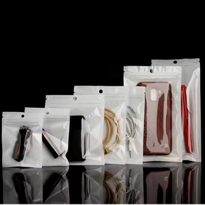 ถุงพลาสติกใสแบบตั้งได้ กันน้ำ พิมพ์ลายตามสั่ง เป็นมิตรกับสิ่งแวดล้อม ปิดผนึกด้วยความร้อน มีซิป สำหรับบรรจุภัณฑ์อาหาร พิมพ์โลโก้ตามสั่งได้ - Product Image 6