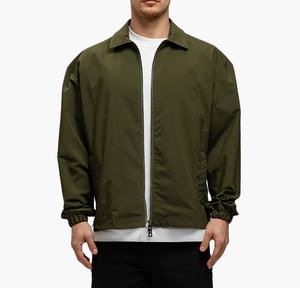 Chaqueta de Trabajo Americana de Estilo Formal con Bordado en la Parte Delantera, Solapa Antigua, Tejida, Impermeable, para Invierno, Servicio OEM Personalizado - Product Image 1