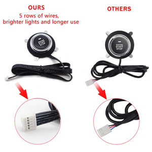 Alarme de voiture <span class=keywords><strong>à</strong></span> <span class=keywords><strong>prix</strong></span> d'usine avec démarrage <span class=keywords><strong>à</strong></span> <span class=keywords><strong>distance</strong></span>, système de démarrage/arrêt automobile, verrouillage centralisé, bouton de démarrage pour <span class=keywords><strong>Toyota</strong></span>/Ford - Product Image 5