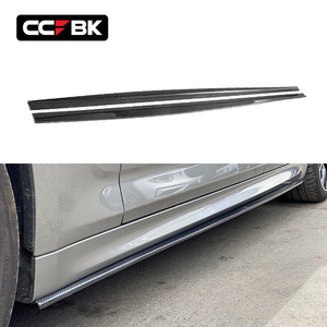 Pour BMW G30 G31 520i 530i 540i <span class=keywords><strong>540d</strong></span> 550i 550d F90 M5 Competition CS 2017-2023 Jupes de pare-chocs latérales en fibre de carbone sèche 51192412409 - Product Image 1