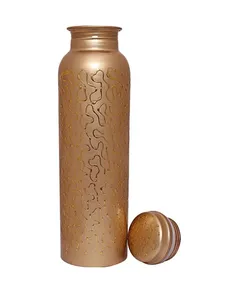 Wholesale Best Quality Health-Conscious Copper Insulated Drinkware From India Plastic <b>Bottle</b> for <b>Drinks</b> - Product Image 4