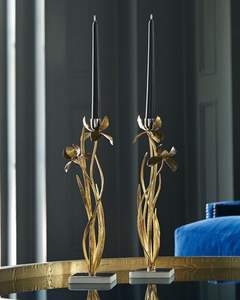 Candelabro de Latón de Lujo, Ecológico, Hecho a Mano, Decoración para el Hogar, Estatua Decorativa para Sala de Estar u Oficina - Product Image 5