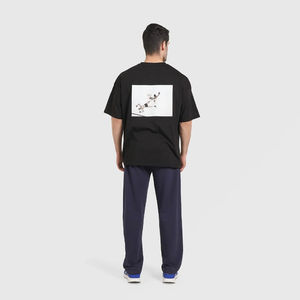 Camisetas Extra Grandes de Corte Cuadrado para Hombre, Impresión Serigráfica, Ropa Urbana Personalizada al por Mayor, Camiseta de Secado Rápido, Ecológica, de Estambre - Product Image 4