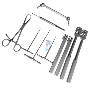 Set of 10pcs Orthopedic Forceps <b>Drill</b> <b>Guide</b> Bender Tap Instruments - Product Image 5