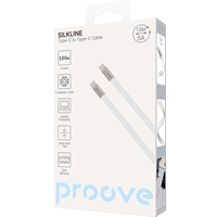 Câble de charge et de données USB-C vers USB-C Proove SilkLine 100W 5A E-Marker 1,5m