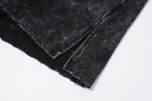 2025 nouvelle mode surdimensionné-t-shirt hommes coton t-shirts hommes lavage à l'acide t-shirt Streetwear hip hop pierre DDP expédition - Product Image 4