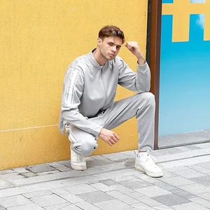 2025ชุดเสื้อแขนยาวและกางเกงขายาวสำหรับผู้ชาย, ชุดสองชิ้นสำหรับใส่วิ่งจ๊อกกิ้งฤดูหนาว - Product Image 4