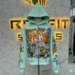 เสื้อฮู้ดซิปสำหรับผู้ชาย - Product Image 1