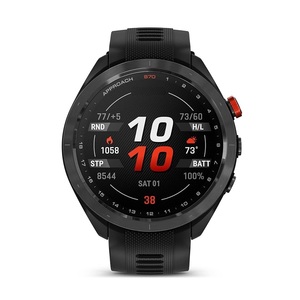 Đồng hồ golf GPS cao cấp <span class=keywords><strong>Approach</strong></span> S70 41-43mm có SIM, theo dõi giấc ngủ & trả lời cuộc gọi - Màu đen - Product Image 1