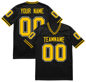 Vente en gros de maillots de football américain personnalisés maillot de rugby cousu avec broderie du nom de l'équipe maillot à coudre pour hommes et jeunes - Product Image 1