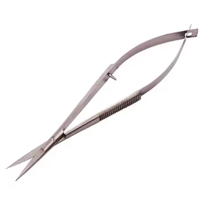 Micro ciseaux personnalisés en acier inoxydable pour les sourcils et la broderie Cisailles à coudre pour la manucure Pince à cuticules - Product Image 3