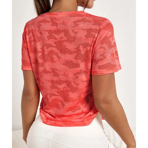 Camisas de manga larga para mujer, camisas versibles con cuello redondo, 100% - Product Image 4
