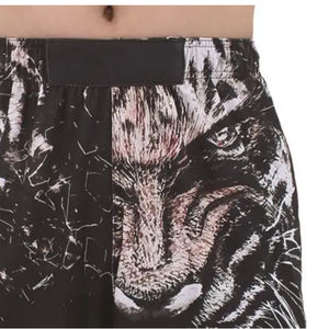 Venta al por mayor Diseña tus propios pantalones cortos MMA impresos con logotipo totalmente personalizado Proveedor directo de fábrica Pantalones cortos MMA cómodos - Product Image 2