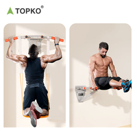 TOPKO Pull up Shelf Multifuncional Montado en la pared Pull up Bar Home Ejercicio Equipo de fitness Pull up Training Bar
