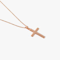Collier pendentif croix minimaliste en argent sterling 925 massif sans pierres précieuses pour un usage quotidien Accessoires pour femmes Bijoux fins