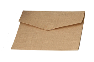Enveloppe en jute pour cadeaux sac recyclable réutilisable et biodégradable fabriqué avec un matériau de haute qualité avec un design de taille personnalisée - Product Image 3