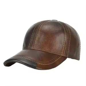 Fabricante de Pakistán Gorra de cuero hecha a medida para Unisex Gorra de cuero súper suave y cómoda Último diseño - Product Image 1