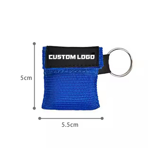 Mascarilla desechable para reanimación <span class=keywords><strong>boca</strong></span> a <span class=keywords><strong>boca</strong></span> <span class=keywords><strong>de</strong></span> emergencia con válvula <span class=keywords><strong>de</strong></span> respiración <span class=keywords><strong>de</strong></span> un solo uso, compacta y portátil, primeros auxilios - Product Image 2