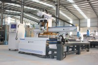 Router CNC de 4 Ejes ATC M9 con Carga y Descarga Automática, Máquina CNC para Tallado y Fresado de Madera