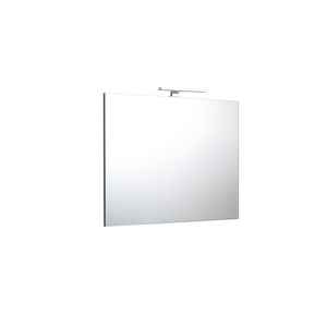 80x70 cm Reversible LED Modern Wall-Mounted Aluminum <b>Frame</b> Water-Resistant Bathroom Mirror - Product Image 2