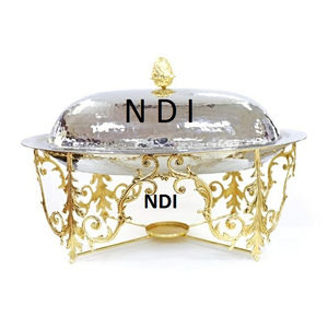 ถาดอุ่นอาหารสำหรับร้านอาหาร โรงแรม งานแต่งงาน งานเลี้ยง  แบบขายดี  สามารถปรับแต่งได้  วัสดุโลหะ  ใช้สำหรับตกแต่ง - Product Image 1