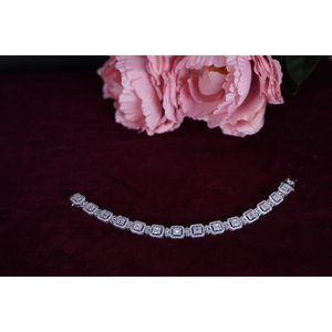 Bracelet tennis en argent sterling 925 SILVERINGS, bijou tendance - Product Image 1