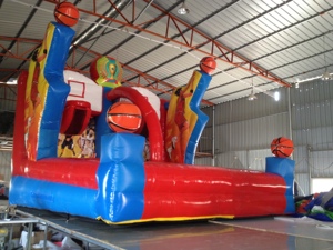 Castillo Inflable de Baloncesto para Niños, Material de PVC, Uso Comercial y al Aire Libre, Diversión Garantizada - Product Image 2