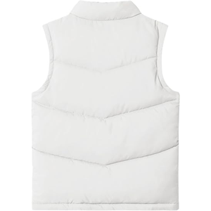 Nuevas chaquetas de chaleco de color único de calidad superior 2025 con cuello levantado, chaquetas calentadoras de cuerpo de invierno hinchadas - Product Image 2