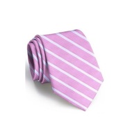 Cravate à pois tendance de haute qualité en polyester, meilleur prix, logo personnalisé, cravate pour enfants, noir et blanc, pour mariage et fête