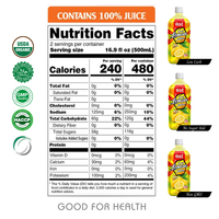 Échantillon Gratuit de Jus de Citron Jaune - Bouteille de 1 Litre d'Eau au Citron - Fabricant de Boissons OEM ODM à Marque Privée