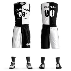 Tenues de basket-ball d'été OEM, ensembles respirants à séchage rapide, vêtements de sport pour hommes, vente en gros, impression par sublimation - Product Image 2