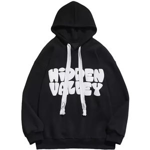 Sudaderas con Capucha Personalizadas de Invierno, Venta al por Mayor, Sudadera con Capucha para Hombre con Estampado Puff 2026, Sudadera con Capucha de Algodón con Estampado Puff 3D Personalizado - Product Image 1