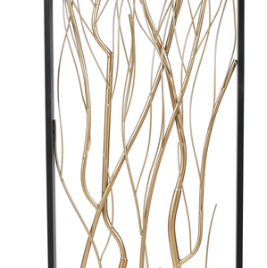 Branche rectangulaire décoration murale décoration intérieure et extérieure tenture hôtel restaurant maison salon chambre art décoratif - Product Image 2