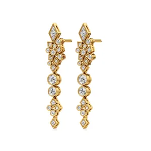 Pendientes de Diamantes Cascade Luxe - Product Image 2
